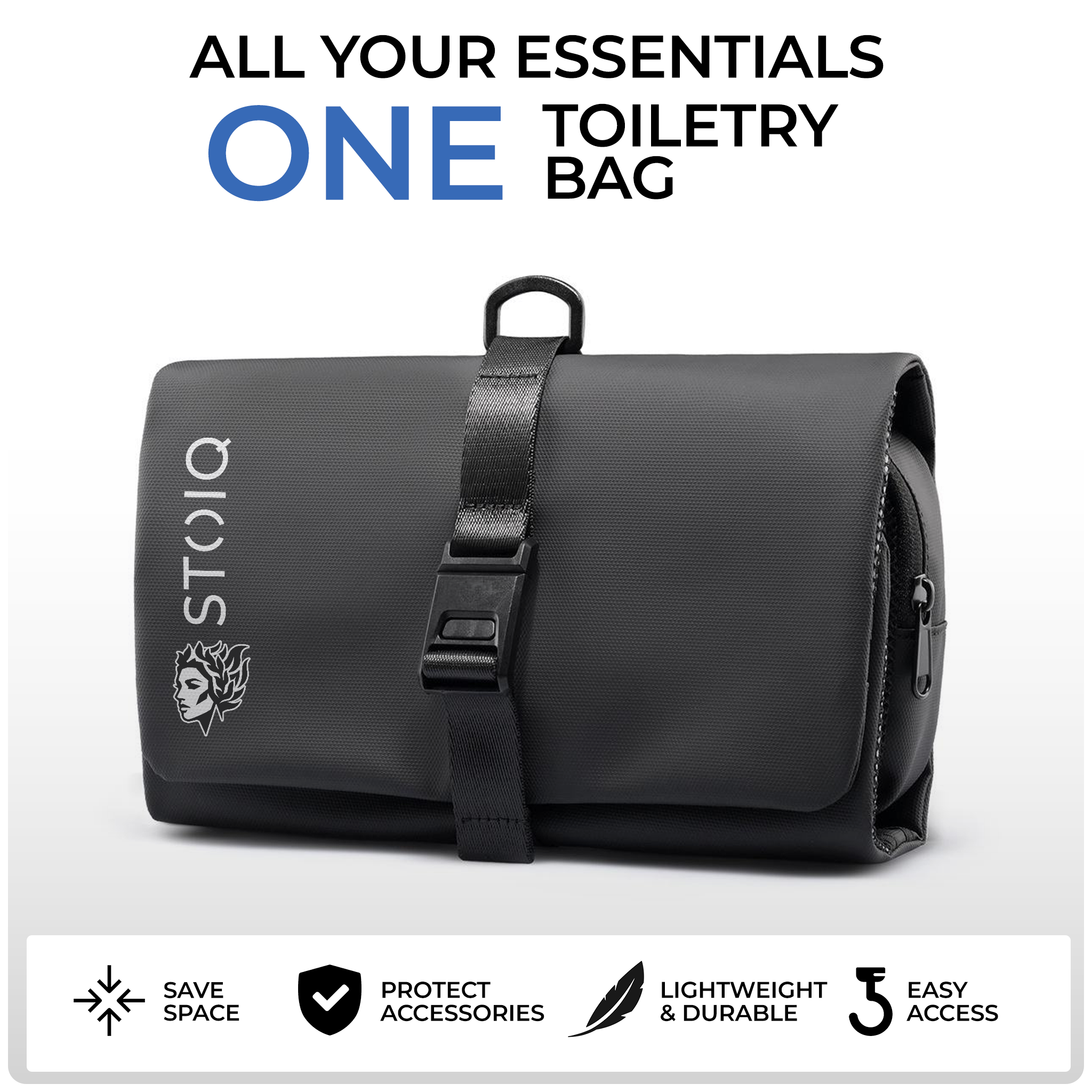 Stoiq Checked Bag Bundle - three compression bags product view